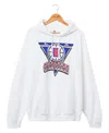 Junk Food Clothing Unisex Nba Los Angeles Clippers Triangle Hoodie In White