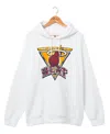 Junk Food Clothing Unisex Nba Miami Heat Triangle Hoodie In White
