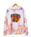 Junk Food Clothing Unisex Nba Phoenix Suns Tie Dye Hoodie In Purple/orange