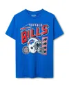 Junk Food Clothing Unisex Nfl Buffalo Bills Checkdown Flea Market Tee In Blue