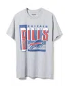 Junk Food Clothing Unisex Nfl Buffalo Bills Complete Tee In Heather Gray