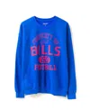 Junk Food Clothing Unisex Nfl Buffalo Bills Property Flea Market Crew Fleece In Blue