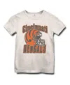Junk Food Clothing Unisex Nfl Cincinnati Bengals Helmet Tee - Little Kid, Big Kid In White