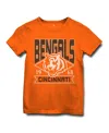 Junk Food Clothing Unisex Nfl Cincinnati Bengals Overtime Tee - Little Kid, Big Kid In Orange