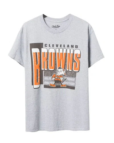 Junk Food Clothing Unisex Nfl Cleveland Browns Complete Tee In Heather Gray