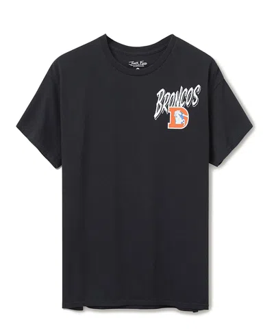 Junk Food Clothing Unisex Nfl Denver Broncos Icon Flea Market Tee In Black