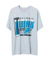 Junk Food Clothing Unisex Nfl Detroit Lions Complete Tee In Heather Gray