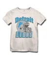 Junk Food Clothing Unisex Nfl Detroit Lions Helmet Tee - Little Kid, Big Kid In White