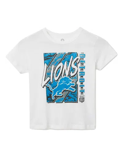 Junk Food Clothing Unisex Nfl Detroit Lions Icon Tee - Little Kid, Big Kid In Blue