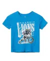 Junk Food Clothing Unisex Nfl Detroit Lions Rushing Tee - Little Kid, Big Kid In Blue