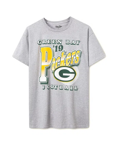 Junk Food Clothing Unisex Nfl Green Bay Packers Bootleg Flea Market Tee In Gray