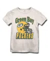 Junk Food Clothing Unisex Nfl Green Bay Packers Helmet Tee - Little Kid, Big Kid In White
