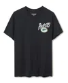 Junk Food Clothing Unisex Nfl Green Bay Packers Icon Flea Market Tee In Black