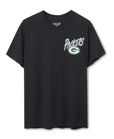 Junk Food Clothing Unisex Nfl Green Bay Packers Icon Flea Market Tee In Black