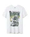 Junk Food Clothing Unisex Nfl Green Bay Packers Rushing Flea Market Tee In White