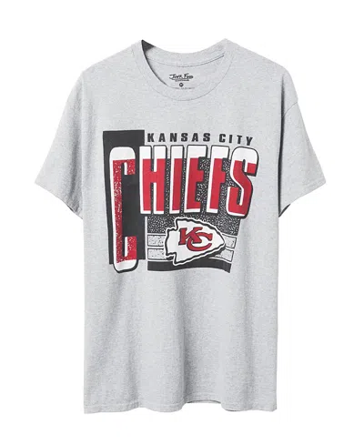 Junk Food Clothing Unisex Nfl Kansas City Chiefs Complete Tee In Heather Gray