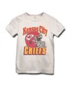 Junk Food Clothing Unisex Nfl Kansas City Chiefs Helmet Tee - Little Kid, Big Kid In White