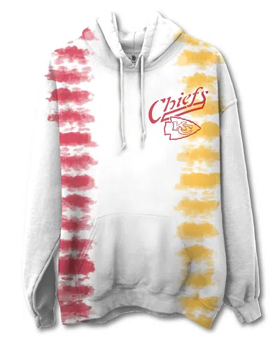Junk Food Clothing Unisex Nfl Kansas City Chiefs Stitch Tie Dye Hoodie