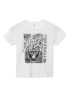 Junk Food Clothing Unisex Nfl Las Vegas Raiders Icon Tee - Little Kid, Big Kid In Black
