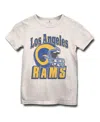 Junk Food Clothing Unisex Nfl Los Angeles Rams Helmet Tee - Little Kid, Big Kid In White