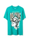 Junk Food Clothing Unisex Nfl Miami Dolphins Breakthrough Flea Market Tee In Teal