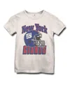 Junk Food Clothing Unisex Nfl New York Giants Helmet Tee - Little Kid, Big Kid In White