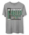 Junk Food Clothing Unisex Nfl Philadelphia Eagles Complete Tee In Heather Gray