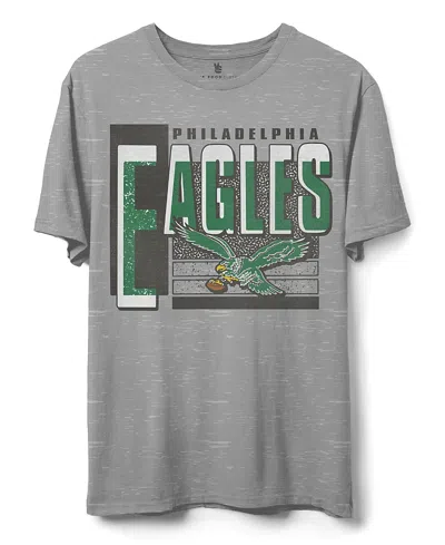 Junk Food Clothing Unisex Nfl Philadelphia Eagles Complete Tee In Heather Gray