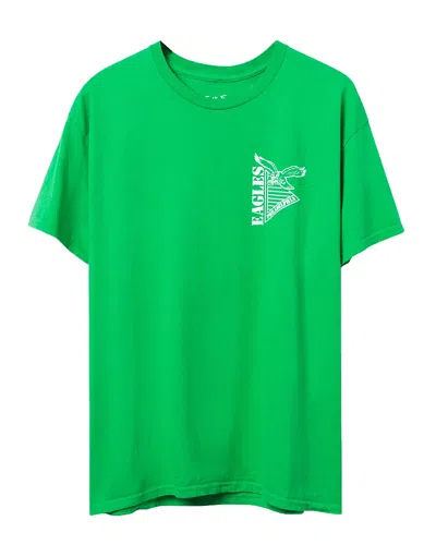 Junk Food Clothing Unisex Nfl Philadelphia Eagles Drive Tee In Kelly