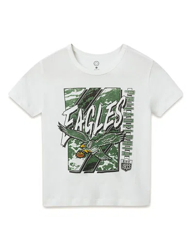 Junk Food Clothing Unisex Nfl Philadelphia Eagles Icon Tee - Little Kid, Big Kid In Green