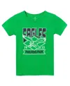 Junk Food Clothing Unisex Nfl Philadelphia Eagles Overtime Tee - Little Kid, Big Kid In Kelly