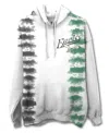 Junk Food Clothing Unisex Nfl Philadelphia Eagles Stitch Tie Dye Hoodie In Tie Dye