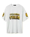 Junk Food Clothing Unisex Nfl Pittsburgh Steelers Halfback Jersey Tee In White