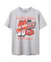 Junk Food Clothing Unisex Nfl San Francisco 49ers Bootleg Flea Market Tee In Gray