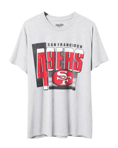 Junk Food Clothing Unisex Nfl San Francisco 49ers Complete Tee In Heather Gray