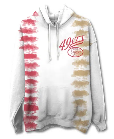 Junk Food Clothing Unisex Nfl San Francisco 49ers Stitch Tie Dye Hoodie