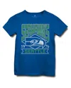 Junk Food Clothing Unisex Nfl Seattle Seahawks Overtime Tee - Big Kids In Blue