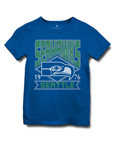 Junk Food Clothing Unisex Nfl Seattle Seahawks Overtime Tee - Big Kids In Blue