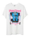 Junk Food Clothing Unisex Pink Floyd Division Bell Flea Market Tee In White