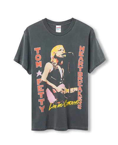 Junk Food Clothing Unisex Tom Petty Live In Concert Flea Market Tee In Gray