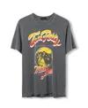 Junk Food Clothing Unisex Tom Petty Mary Janes Last Dance Vintage Tee In Gray