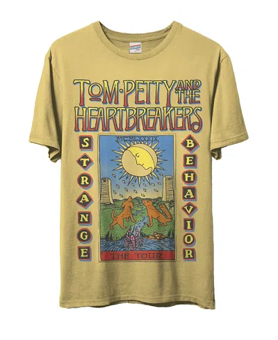 Junk Food Clothing Unisex Tom Petty Strange Behavior Flea Market Tee In Dusty Citron