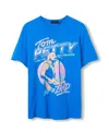 Junk Food Clothing Unisex Tom Petty Yer So Bad Vintage-like Tee In Blue