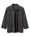 Junk Food Clothing Unisex Washed Twill Work Shirt In Black