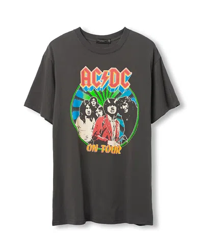 Junk Food Clothing Women's Ac/dc On Tour Tee In Black