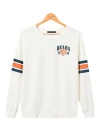 Junk Food Clothing Womens Bears Overtime Crew In True Navy