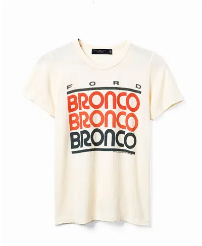 Junk Food Clothing Women's Ford Bronco Original Tee In Neutral