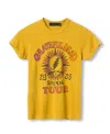Junk Food Clothing Women's Grateful Dead 1983 Tour Original Tee In Yellow