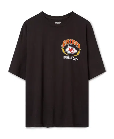Junk Food Clothing Women's Kansas City Chiefs City Series Oversized Tee In Black
