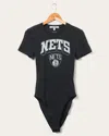 Junk Food Clothing Women's Nets Buzzer-beater Bodysuit In Black